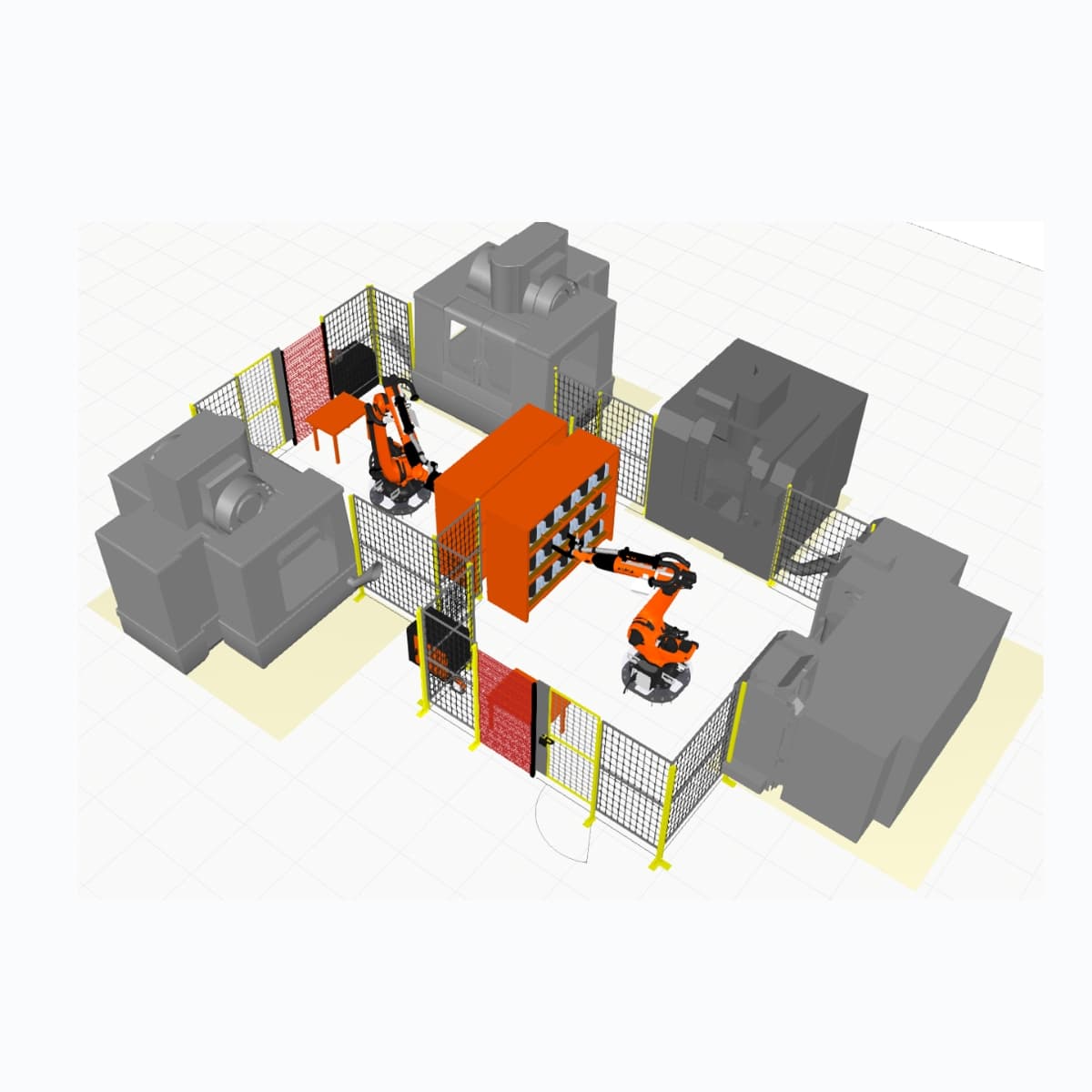 CNC machine tending